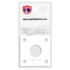 Capital Plastics 144 Coin Holder - 1/4 oz. Maple