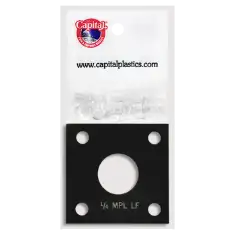 Capital Plastics 144 Coin Holder - 1/4 oz. Maple