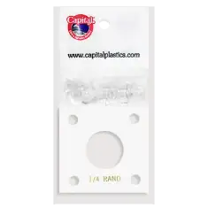 Capital Plastics 144 Coin Holder - 1/4 oz. Krug