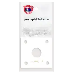 Capital Plastics 144 Coin Holder - 1/10 oz. Maple