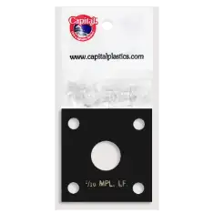 Capital Plastics 144 Coin Holder - 1/10 oz. Maple