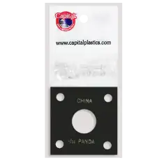 Capital Plastics 144 Coin Holder - 1/10 oz. Panda