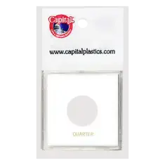 Capital Plastics Krown Coin Holder - Quarter
