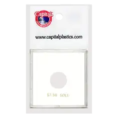 Capital Plastics Krown Coin Holder - $2.50 Gold