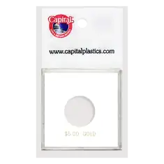 Capital Plastics Krown Coin Holder - $5 Gold