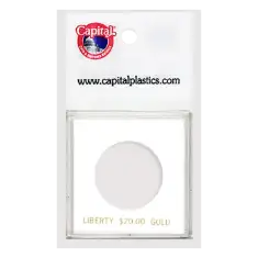 Capital Plastics Krown Coin Holder - Liberty $20 Gold