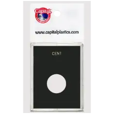 Capital Plastics Caps Coin Holder - Cent