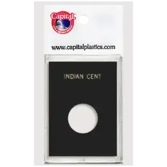 Capital Plastics Caps Coin Holder - Indian Cent