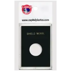 Capital Plastics Caps Coin Holder - Shield Nickel