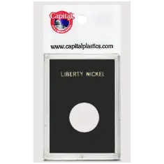 Capital Plastics Caps Coin Holder - Liberty Nickel