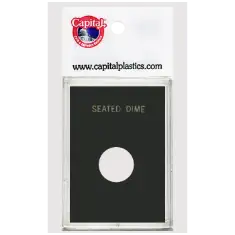 Capital Plastics Caps Coin Holder - Seated Liberty Dime