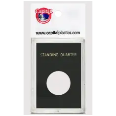 Capital Plastics Caps Coin Holder - Standing Liberty Quarter