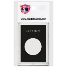 Capital Plastics Caps Coin Holder - Half Dollar