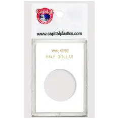 Capital Plastics Caps Coin Holder - Walking Half Dollar