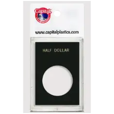 Capital Plastics Caps Coin Holder - Liberty Half Dollar
