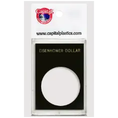 Capital Plastics Caps Coin Holder - Ike $