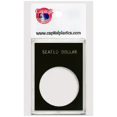 Capital Plastics Caps Coin Holder - Seated Liberty Dollar