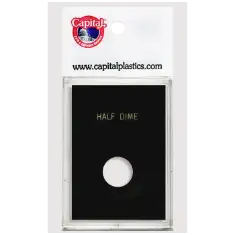 Capital Plastics Caps Coin Holder - Half Dime