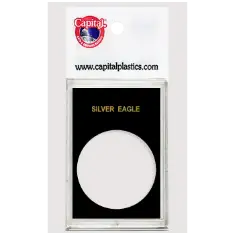 Capital Plastics Caps Coin Holder - 1 oz. Silver Eagle