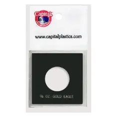 Capital Plastics Caps Coin Holder - 1/2 oz. Eagle