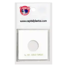 Capital Plastics Caps Coin Holder - 1/4 oz. Eagle