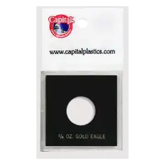 Capital Plastics Caps Coin Holder - 1/4 oz. Eagle