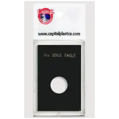 Capital Plastics Caps Coin Holder - 1/10 oz. Eagle