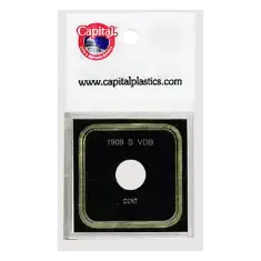 Capital Plastics VPX Coin Holder - 1909S VDB