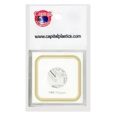 Capital Plastics VPX Coin Holder - Half Dollar