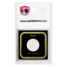 Capital Plastics VPX Coin Holder - Barber Half Dollar