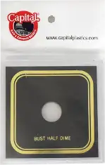Capital Plastics VPX Coin Holder - Bust 1/2 Dime Odd Type