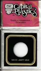 Capital Plastics VPX Coin Holder - Liberty $20 Gold