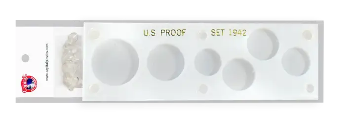 U.S. Proof Set 1942 (2 Nickel Openings)