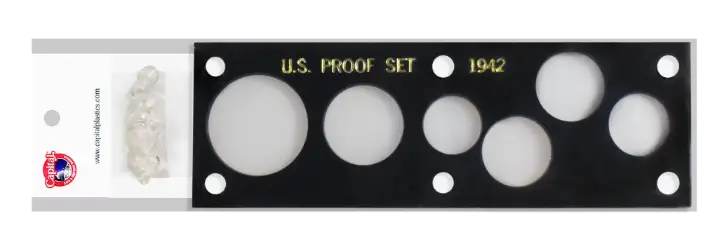 U.S. Proof Set 1942 (2 Nickel Openings)