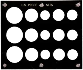 U.S. Proof Set (For 3 sets of 5 coins)