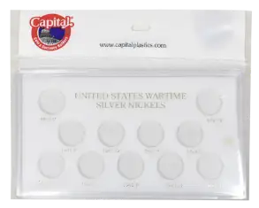 U.S. Wartime Silver Nickels  11 slot(s)