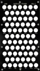 U.S. Jefferson Nickels 1938-1964D