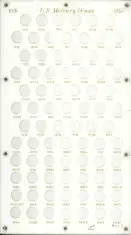 U.S. Mercury Dimes 1916-1945s Micro S