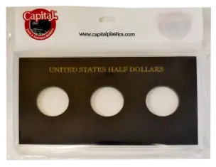 U.S Half Dollars (No Date) 3 slots