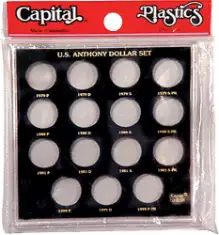 U.S. Anthony Dollar Set (No Type II)