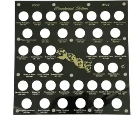 Presidential Dollars 2007-2016 (Complete Set)