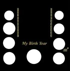 My Birth Year (.5, 5 quarters, .10, .05, .01)