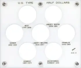 U.S. Type Half Dollars