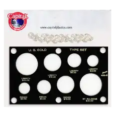 Gold Type Set Lib. 20, 10, 5, 2.50