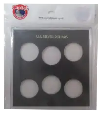 U.S. Silver Dollars (No Dates, 6 Coins)