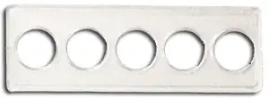 Whitman 2x6 State Quarter Strip 5 Hole -  (25 pack)