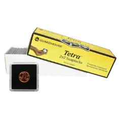 Cent 2x2 Tetra Snaplock Coin Holder - 25 per pack