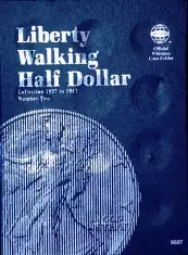 Liberty Walking Half Dollar No. 2 Folder, 1937-1947