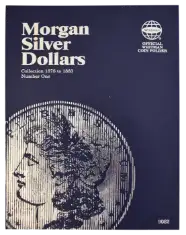 Morgan Silver Dollar Folder No. 1  Folder, 1878 - 1883
