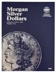 Morgan Silver Dollar Folder No. 2  Folder, 1884 - 1890